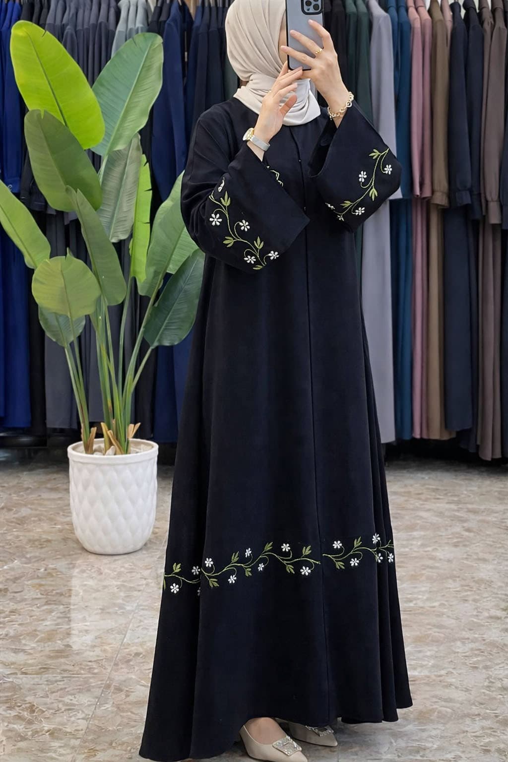 Tx33 Black Gown Borka