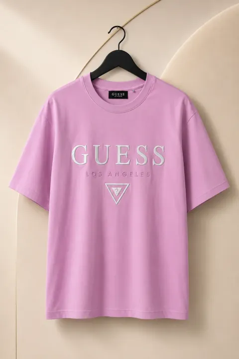 PTS01 Guess Tshirt Baby Pink