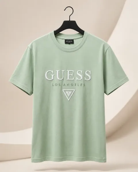 PTS01 Guess Tshirt Green