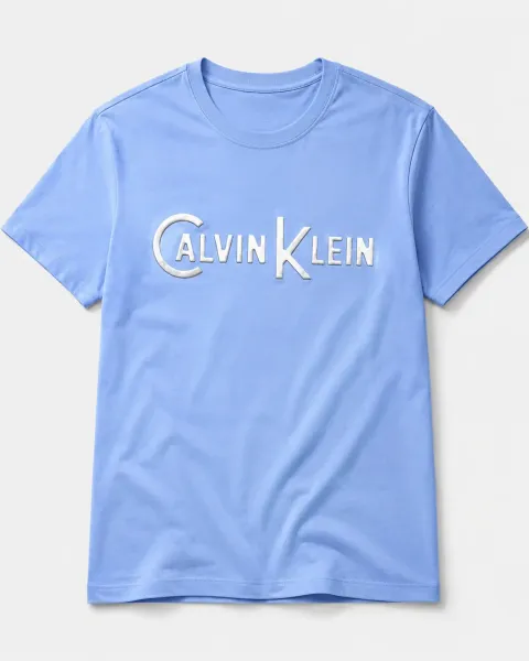 PTS03 Kalvin Klein Tshirt Sky Blue