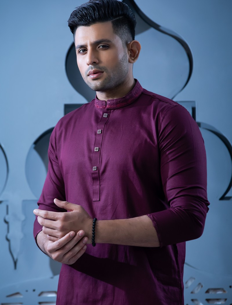 PJB73 New Punjabi Maroon