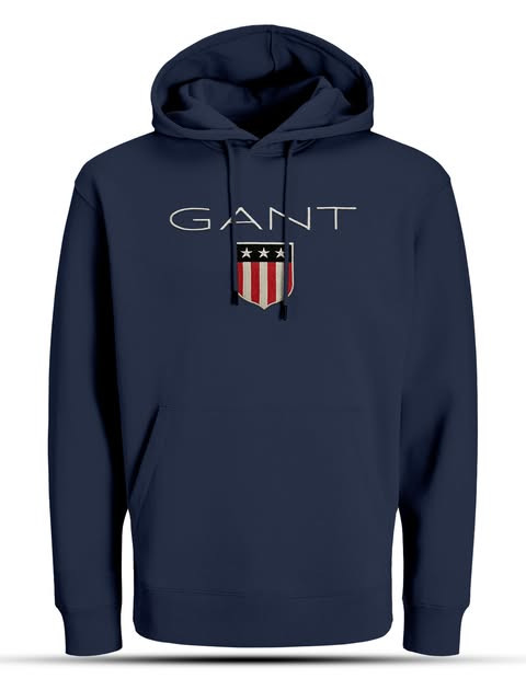 WH05 Navy Blue GANT Winter Hoodie