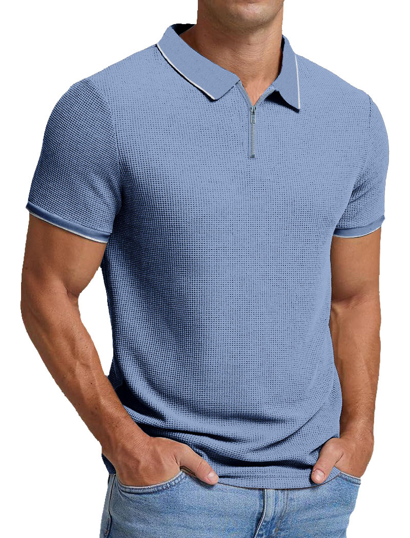 APL22 Sky Blue Men's Polo