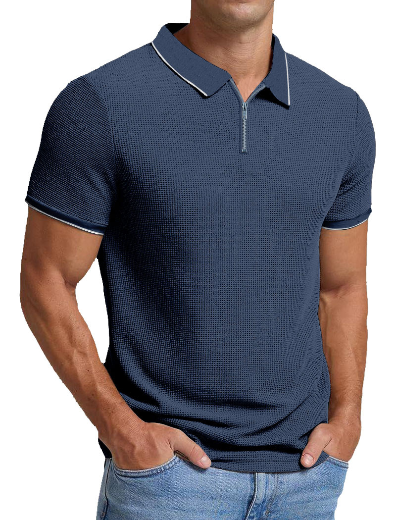 APL22 Navy Blue Men's Polo