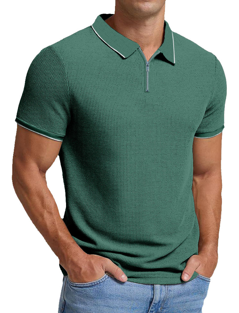 APL22 Green Men's Polo